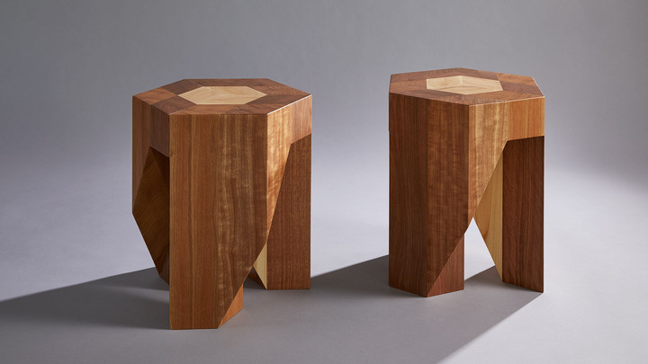 Yosegi Stool 寄木スツール